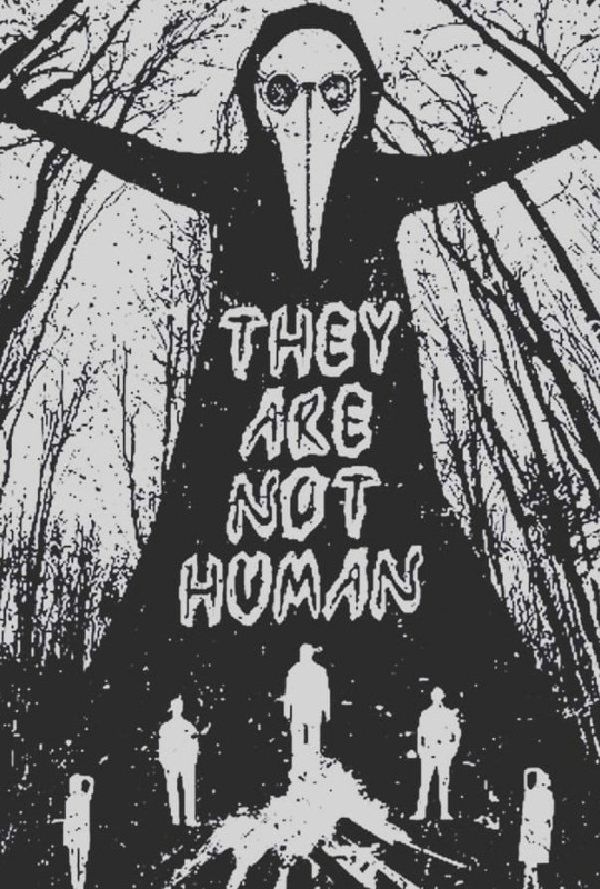 They Are Not Human Horror poster